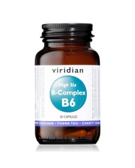 Viridian High Six B-Complex B6 - 30 Capsules