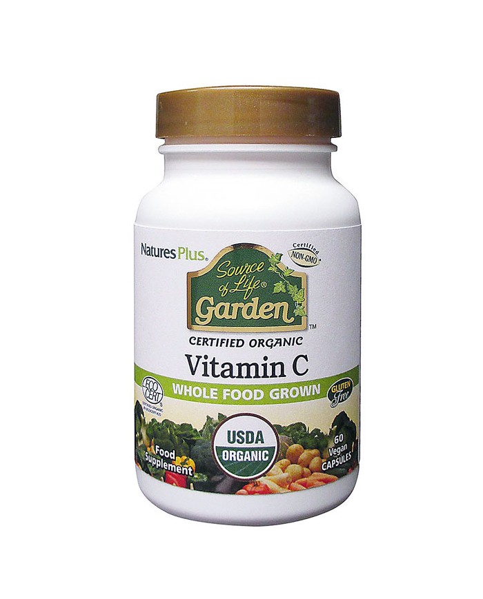 Nature's Plus Source of Life® Garden Vitamin C 500 mg Capsules