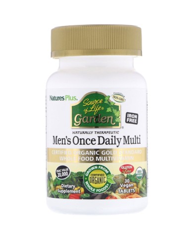Nature's Plus  Source of Life® Garden Men's Once Daily Multivitamin Tablets