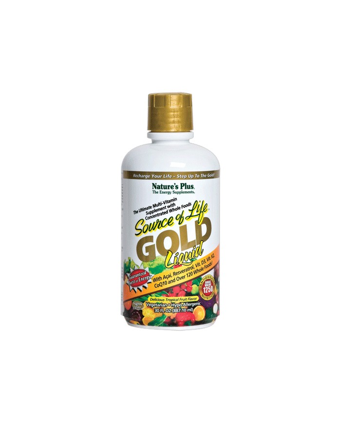 Nature's Plus Source of Life® GOLD Multivitamin Liquid
