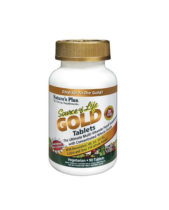 Nature's Plus Source of Life® GOLD Multivitamin Tablets