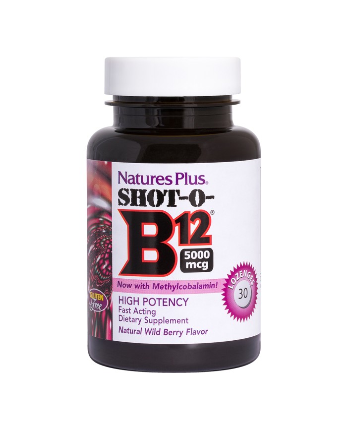 Nature's Plus Shot-O-B12 Lozenges