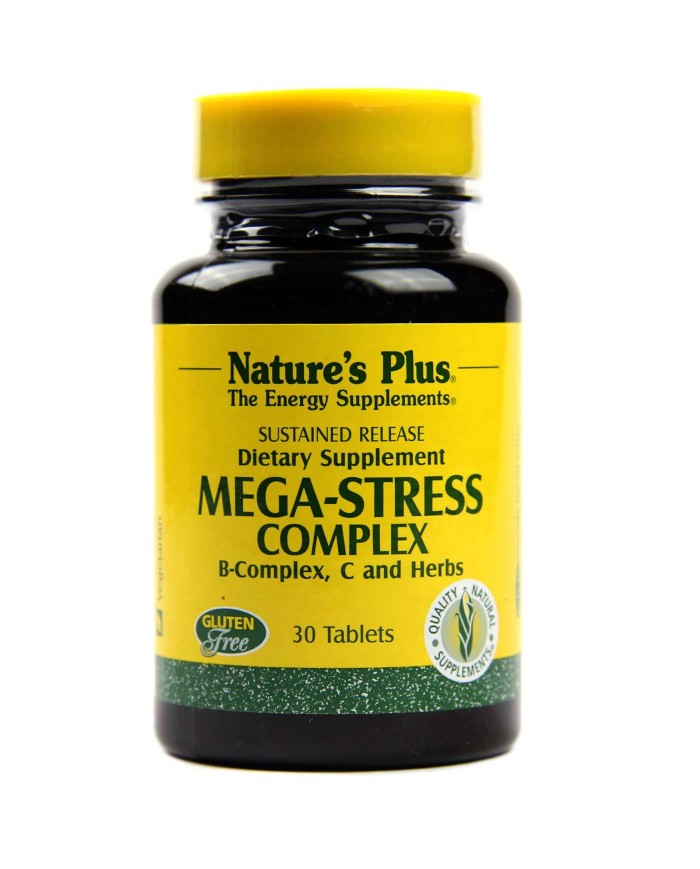 Nature's Plus Mega-Stress Complex Sustained Release Tablets