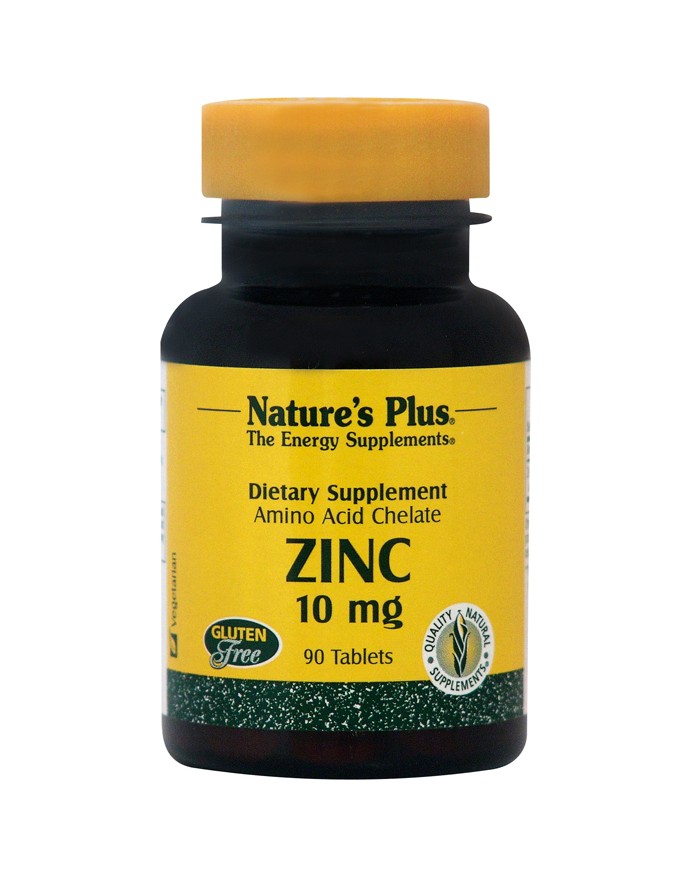 Nature's Plus Zinc 50 mg Tablets