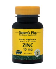 Nature's Plus Zinc 50 mg Tablets
