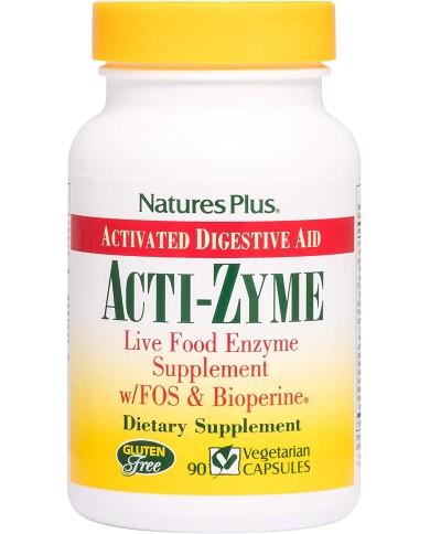 Nature's Plus Acti-Zyme 90 Capsules