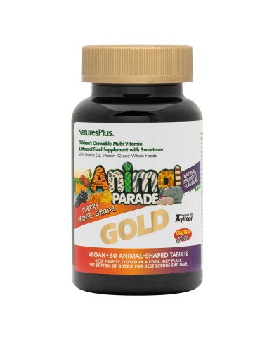 Nature's Plus Animal Parade® GOLD Multivitamin Childrens 60 Chewables - Assorted