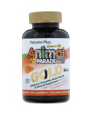 Nature's Plus  Animal Parade® GOLD Multivitamin Children's 120 Chewables - Orange