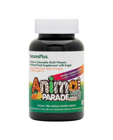 Nature's Plus Animal Parade® Multivitamin Children's 90 Chewables - Assorted