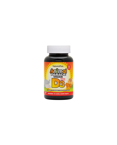 Nature's Plus Animal Parade® Vitamin D3 500 IU Children's Chewables