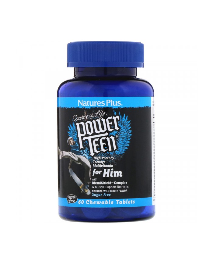 Source of Life® POWER TEEN® For Him Chewables