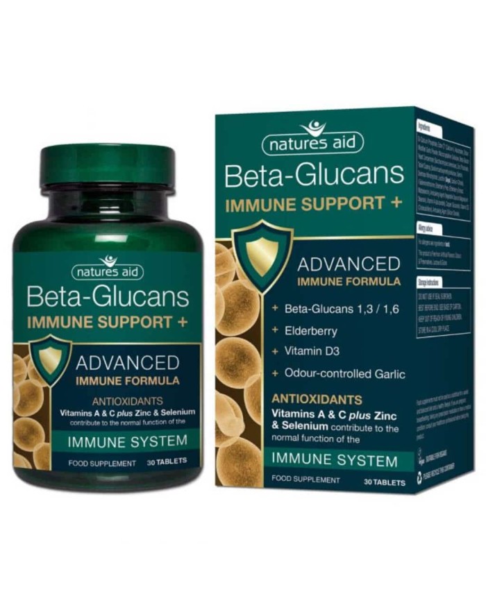 Natures Aid Beta-Glucans Immune Support+