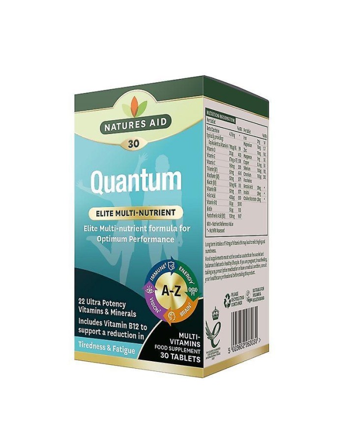 Natures Aid Quantum Multi-Vitamins & Minerals