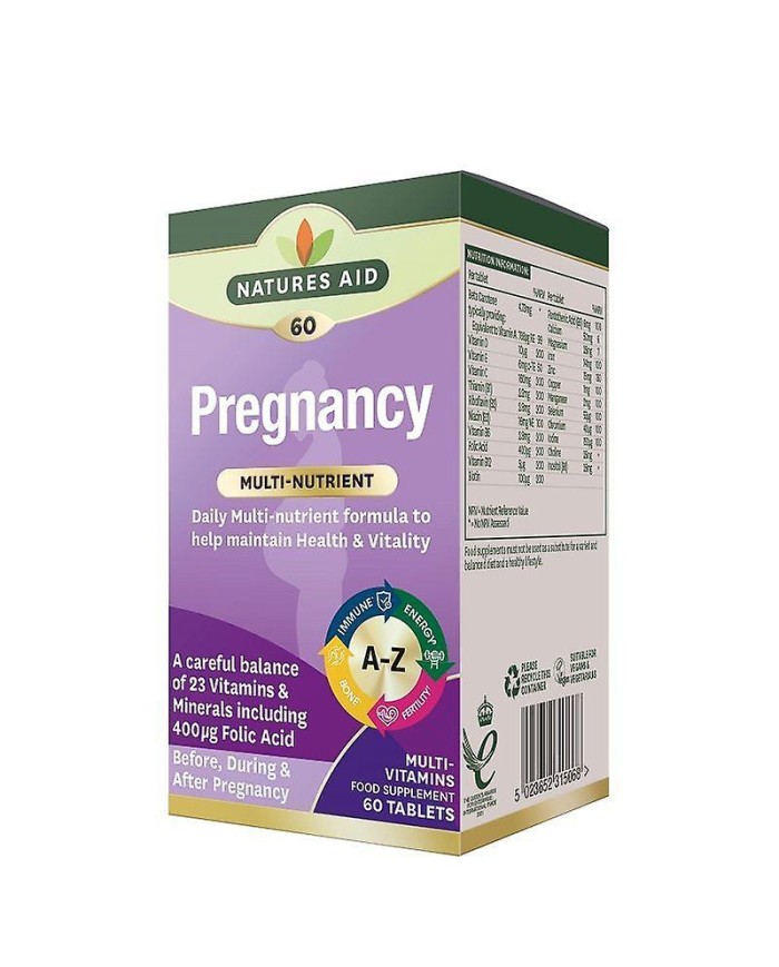 Natures Aid Pregnancy Multi-Vitamins & Minerals