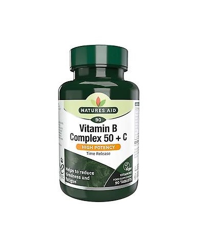Natures Aid Vitamin B Complex 50 + C