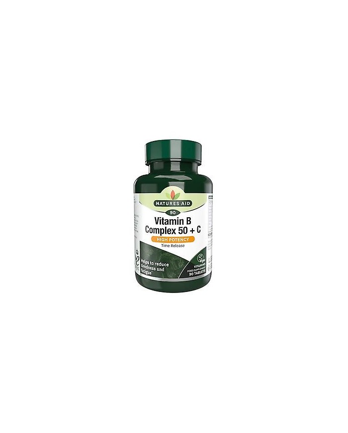 Natures Aid Vitamin B Complex 50 + C