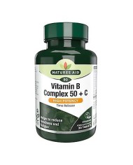 Natures Aid Vitamin B Complex 50 + C