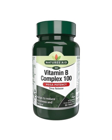 Natures Aid Vitamin B Complex 100