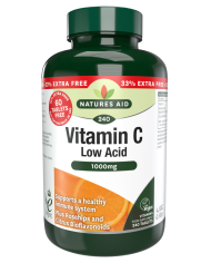 Natures Aid Vitamin C 1000mg Low Acid