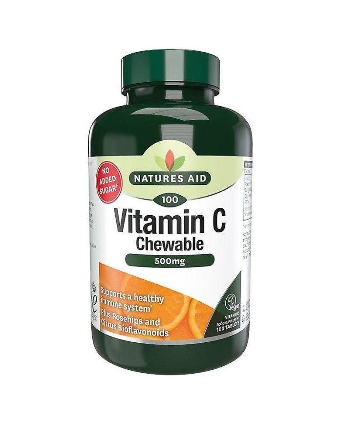 Natures Aid Vitamin C 500mg Chewable