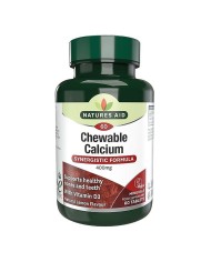 Natures Aid Chewable Calcium 400mg