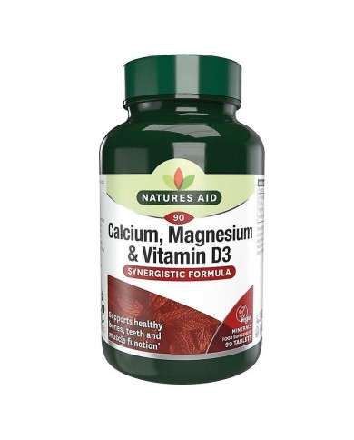 Natures Aid Calcium, Magnesium + Vitamin D3