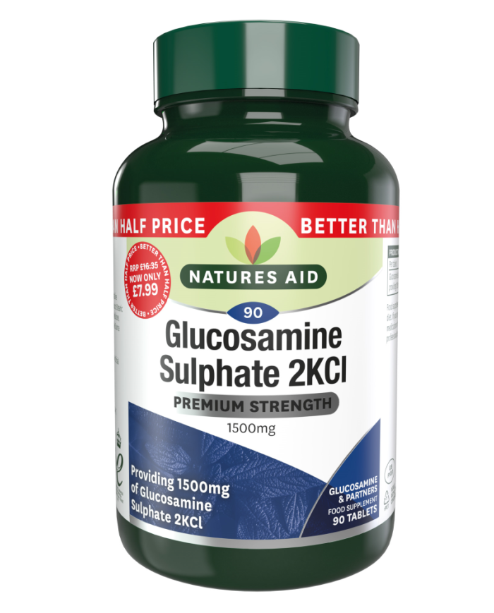 Natures Aid Glucosamine Sulphate 1500mg