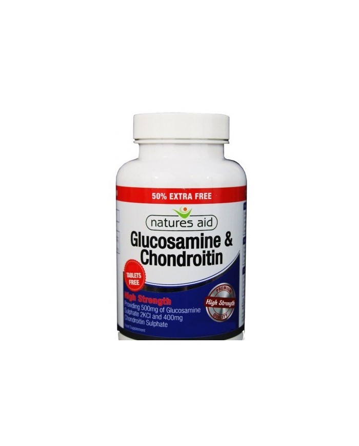 Natures Aid Glucosamine 500mg + Chondroitin 400mg 135 tablets