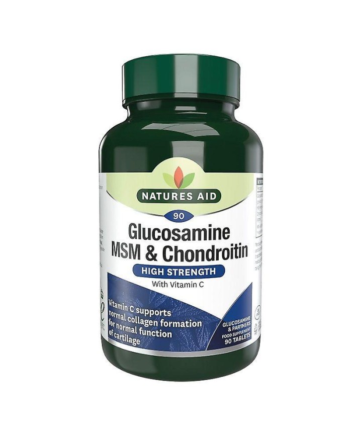 Natures Aid Glucosamine, MSM & Chondroitin