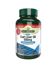 Natures Aid Cod Liver Oil 550mg
