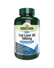 Natures Aid Cod Liver Oil 1000mg