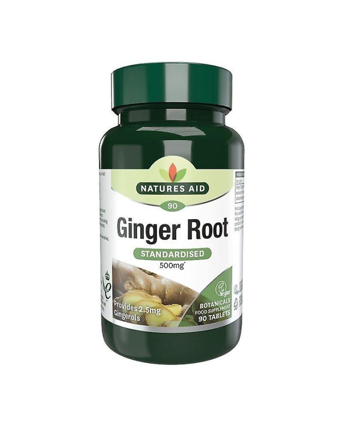 Natures Aid Ginger Root 500mg
