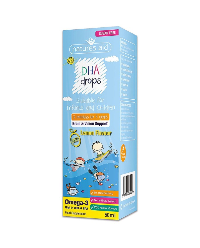 Natures Aid Mini Drops DHA