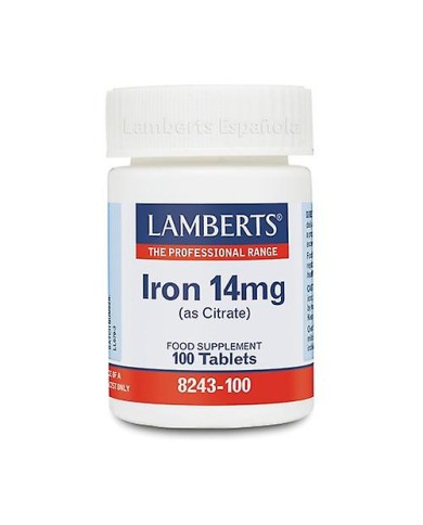 LAMBERTS Iron 14mg (as Citrate)