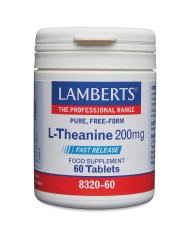 LAMBERTS L-Theanine 200mg Pure, Free-form