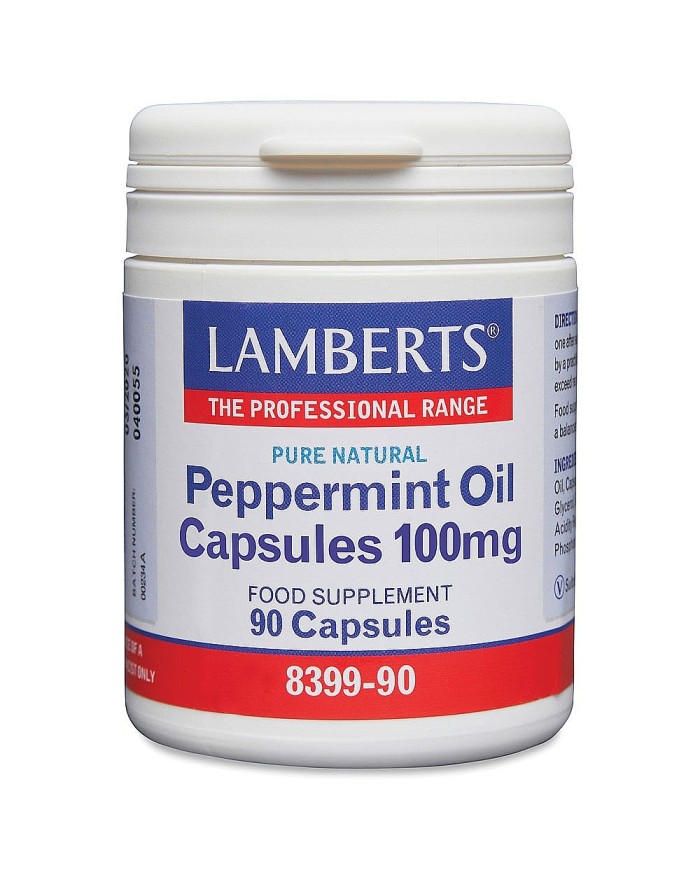 LAMBERTS Peppermint Oil Capsules 100mg