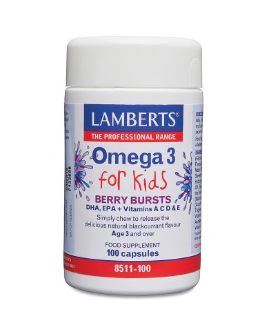 LAMBERTS Omega 3 for Kids Berry Bursts