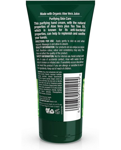 Aloe Pura Purifying Hand Cream 75ml
