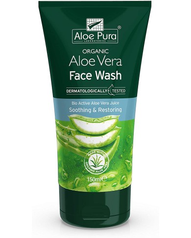 Aloe Pura, Organic Aloe Vera Face Wash 150ml
