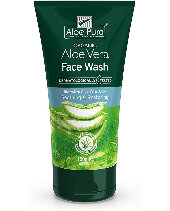 Aloe Pura, Organic Aloe Vera Face Wash 150ml