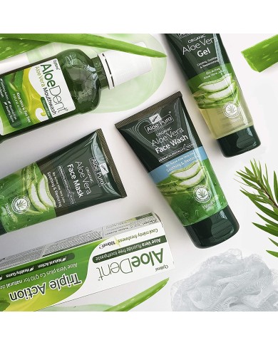 Aloe Pura, Organic Aloe Vera Face Wash 150ml