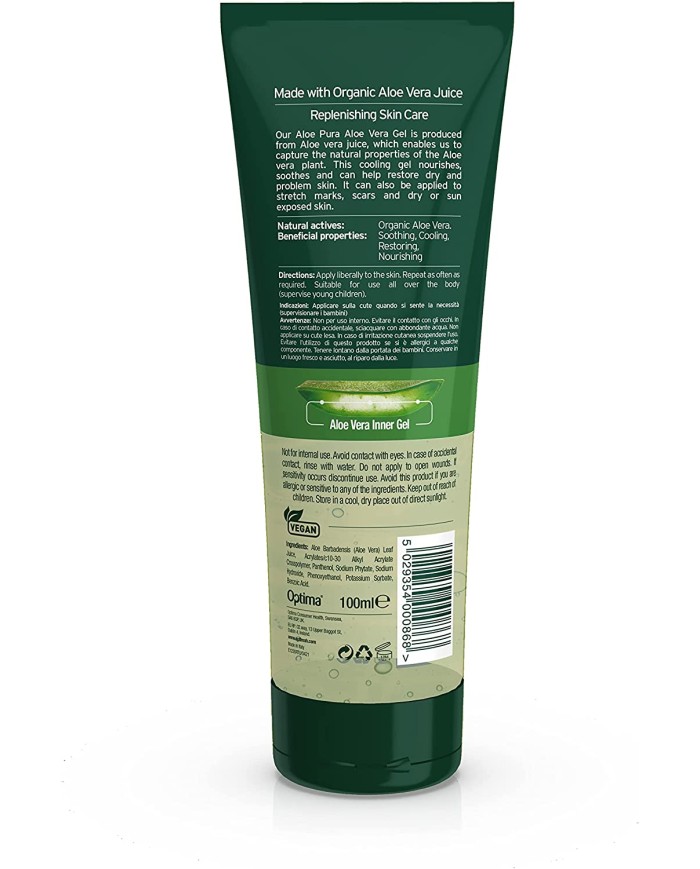 Aloe Pura, Organic Aloe Vera Gel 100ml