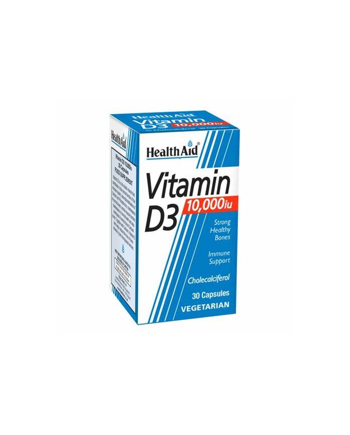 HealthAid Vitamin D3 10,000iu Vegicaps