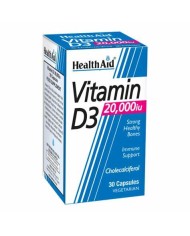 HealthAid Vitamin D3 20,000iu Vegicaps