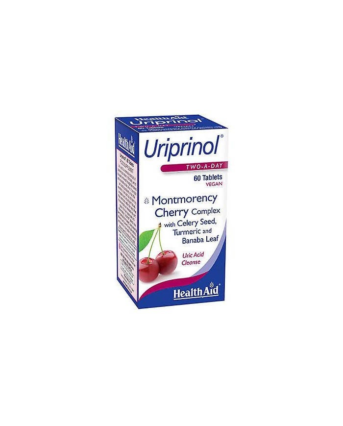 HealthAid Uriprinol Tablets (Vitamin C, Turmeric, Cherry ++)
