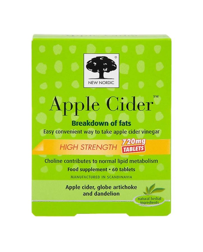 New Nordic Apple Cider High Strength 60 tablets