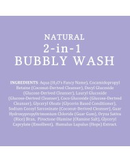 MooGoo 2-in-1 Bubbly Wash - A gentle cleansing baby bubble bath