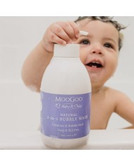 MooGoo 2-in-1 Bubbly Wash - A gentle cleansing baby bubble bath