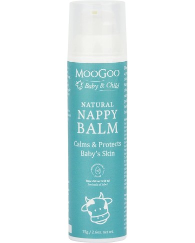 MooGoo Nappy Balm - A naturally gentle diaper cream for sensitive baby skin