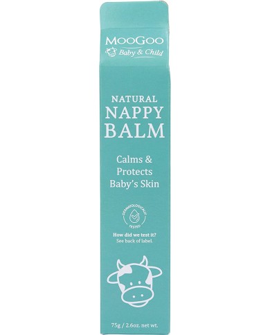 MooGoo Nappy Balm - A naturally gentle diaper cream for sensitive baby skin